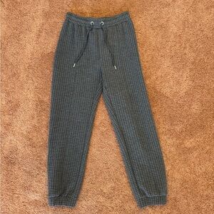 Bershka Waffle Gray Sweatpants